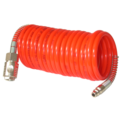 Tuyau spiral Ø6X8mm - 5m - tuyau polyamide, pression max: 10bar