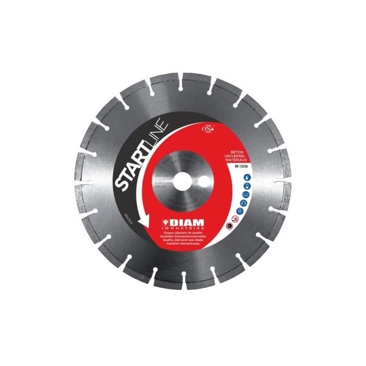 DISQUE DIAMANT Ø300/20 BETON
