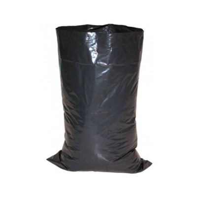 SACS GRAVATS NOIR 50L/90KG ROULEAU DE 10 SACS