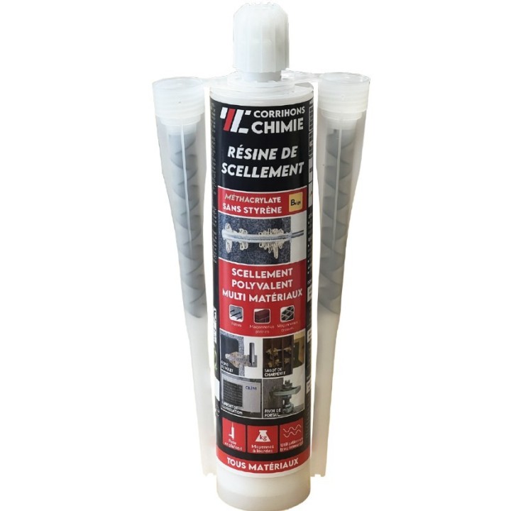 SCELLEMENT CHIMIQUE 300ML GRIS