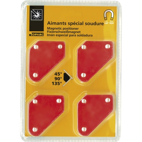 4 POSITIONNEURS SOUDURE MAGNETIC P16.90