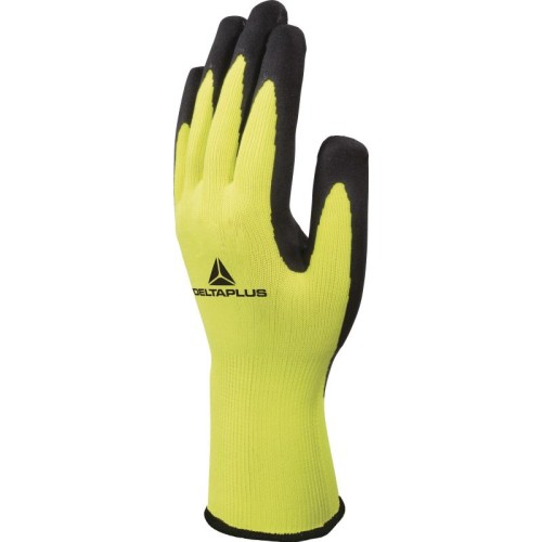 GANTS PES JAUNE LATEX NOIR 10