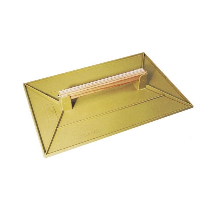 TALOCHE ABS JAUNE RECTANGULAIRE 34 X 23 CM