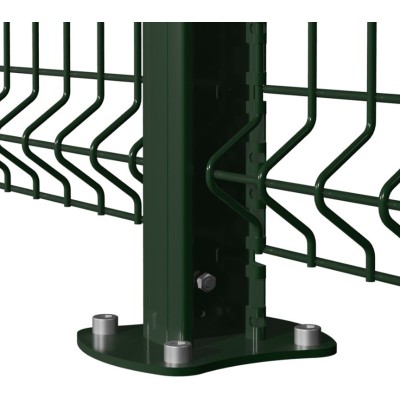 POTEAU PROFIX SUR PLATINE VERT