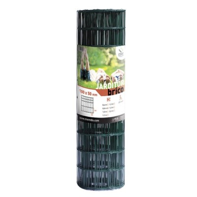 ROULEAU 25M GRILLAGE JARDITOR BRICO 100X50 GRIS
