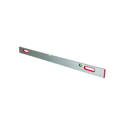 REGLE A NIVEAU ALU 100 X 18 MM 2M 2 FIOLES - 2 POIGNEES