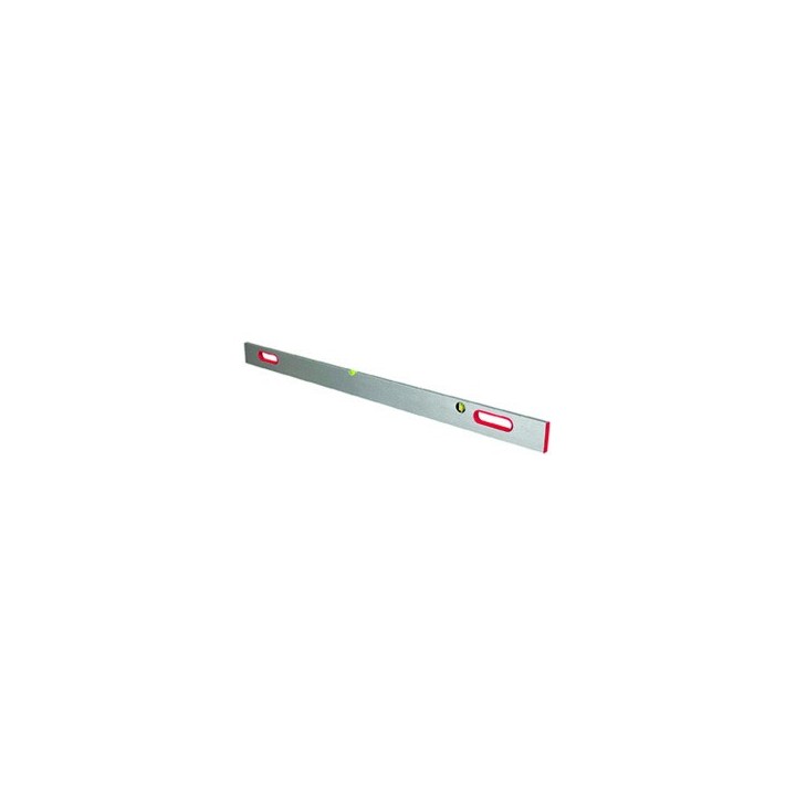REGLE A NIVEAU ALU 100 X 18 MM 2M 2 FIOLES - 2 POIGNEES