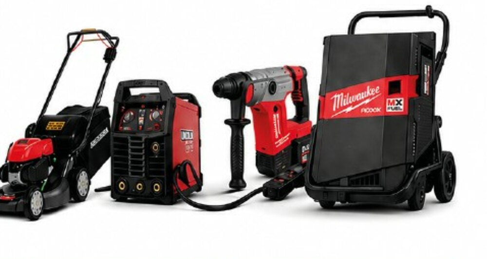 Tondeuse, poste à souder, perforateur et équipement Milwaukee MX FUEL disponibles à la location