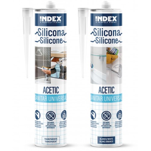 SILICONE SANITAIRE ACETIQUE